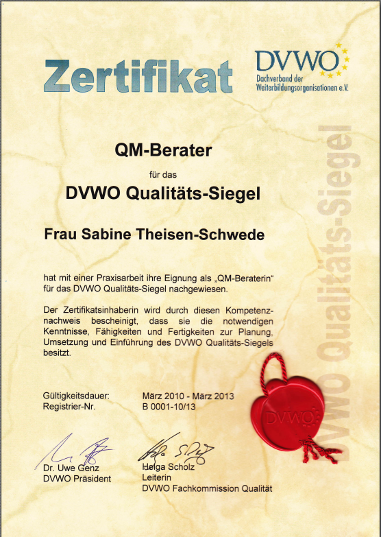 DVWO-Berater-Urkunde